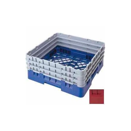 Cambro Cambro - Camrack  Base Rack 7-1/2" Inside Stack Height Cranberry NSF BR712416